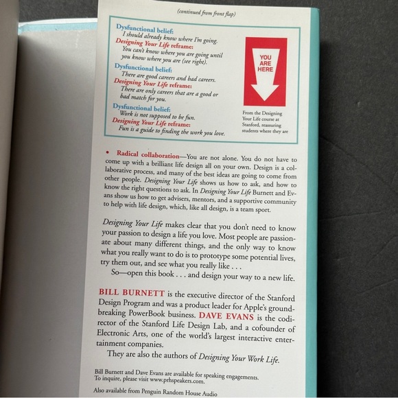Designing Your Life by Bill Burnett | Self-Help | Hardcover Book - Picture 4 of 8